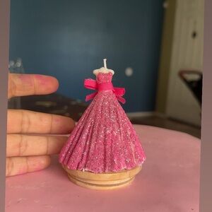 Pink Dress Candle